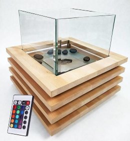 Биокамин ZeFire Impulse c подсветкой LED